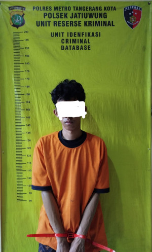 Polsek Jatiuwung Tangkap Residivis Curanmor Baru Enam Bulan Bebas dari Lapas