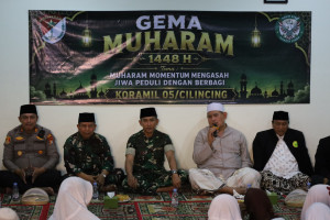 Koramil 05/Cilincing Gelar Gema Muharam 1448 H, Muharam Jadi Momentum Mengasah Jiwa Peduli dengan Berbagi