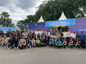 Polda Metro Jaya Tinjau Pos Pelayanan Natal dan Tahun Baru di Ancol